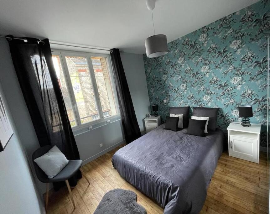 Brive Terrace Retreat: Central Comfort with Free Parking Exterior photo